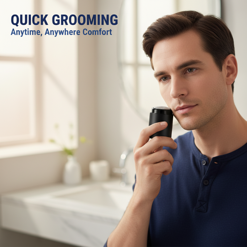 🔥Free Shipping & 50% OFF🔥Portable Mini Electric Shaver for Men