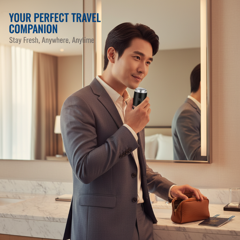 🔥Free Shipping & 50% OFF🔥Portable Mini Electric Shaver for Men