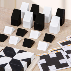 🌸LAST DAY SPECIAL PRICE!!🌸Creative Black & White Block Puzzles Set for Kids
