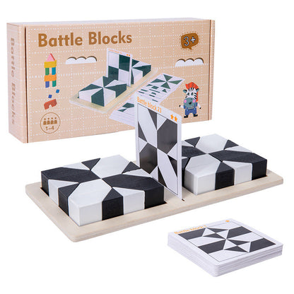 🌸LAST DAY SPECIAL PRICE!!🌸Creative Black & White Block Puzzles Set for Kids