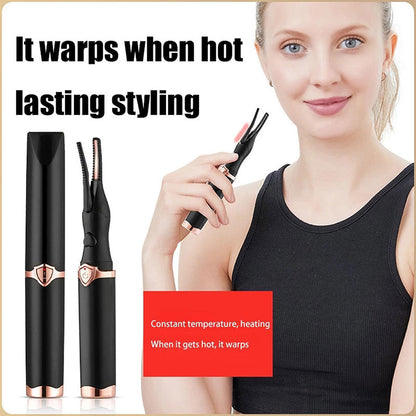 🌸LAST DAY SPECIAL PRICE!!🌸Heated Eyelash Curler for Long lasting Natural Curling