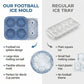 🏆BUY 2 GET 1 FREE!!🔥Football Shape Silicone Ice Ball Mold ⚽🍺