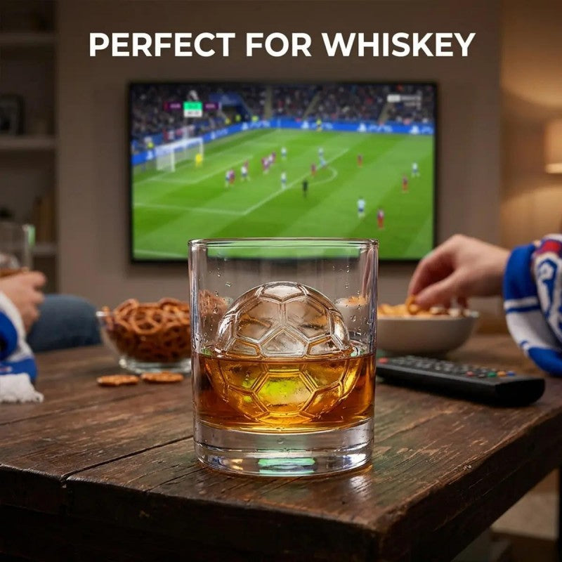 🏆BUY 2 GET 1 FREE!!🔥Football Shape Silicone Ice Ball Mold ⚽🍺