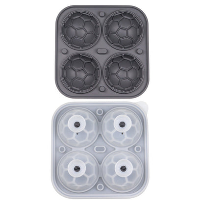 🏆BUY 2 GET 1 FREE!!🔥Football Shape Silicone Ice Ball Mold ⚽🍺