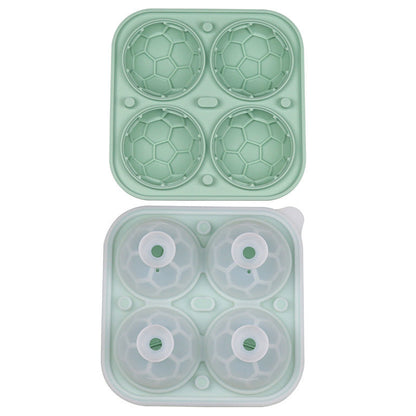🏆BUY 2 GET 1 FREE!!🔥Football Shape Silicone Ice Ball Mold ⚽🍺