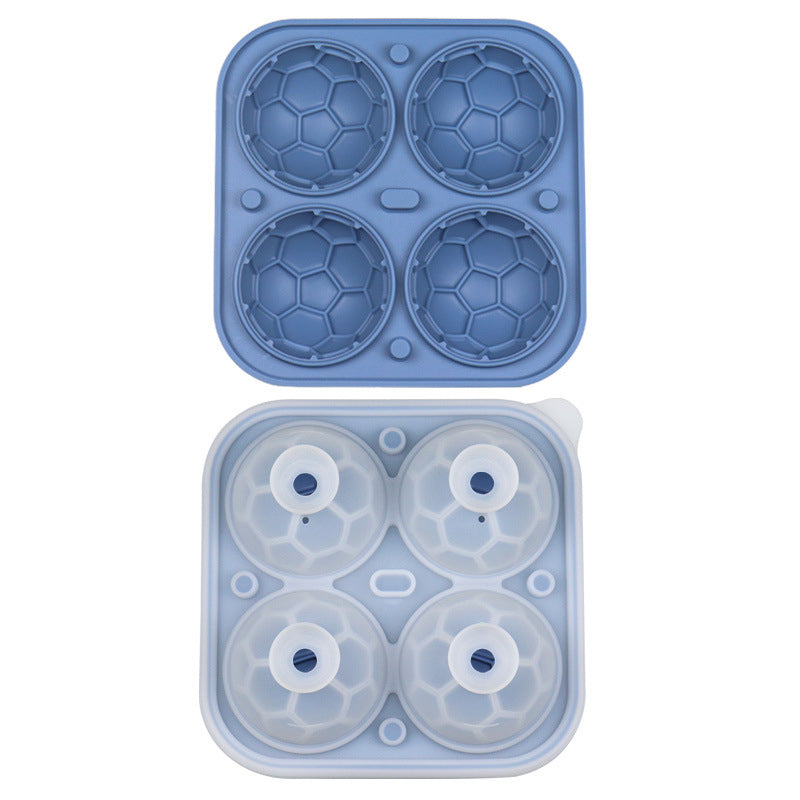 🏆BUY 2 GET 1 FREE!!🔥Football Shape Silicone Ice Ball Mold ⚽🍺