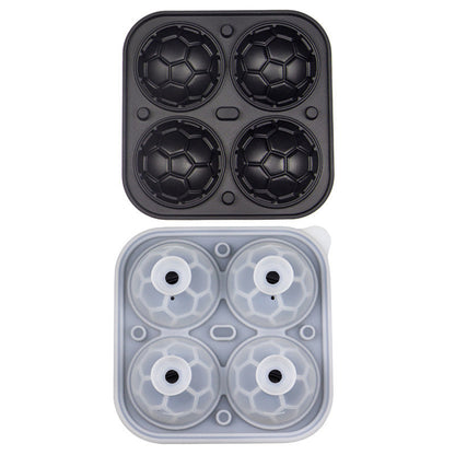 🏆BUY 2 GET 1 FREE!!🔥Football Shape Silicone Ice Ball Mold ⚽🍺