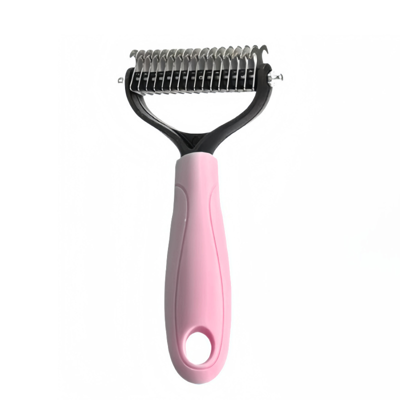⏰LAST DAY SALE: Only £9.99🔥Dual-Sided Pet Grooming Comb for Dogs & Cats