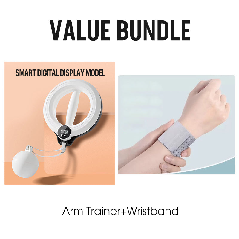 🎁Last Day Promotion 49% OFF🔥360° Hand Crank Arm & Forearm Trainer with Smart Counter