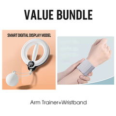 🎁Last Day Promotion 49% OFF🔥360° Hand Crank Arm & Forearm Trainer with Smart Counter