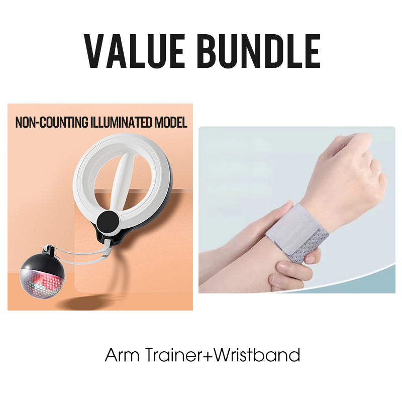🎁Last Day Promotion 49% OFF🔥360° Hand Crank Arm & Forearm Trainer with Smart Counter