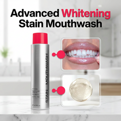 🌸LAST DAY SPECIAL PRICE!!🌸 ⚡ Stain‑Removing Whitening Mouthwash – Deep Clean Stains, Brighten Teeth & Freshen Breath Instantly ✨