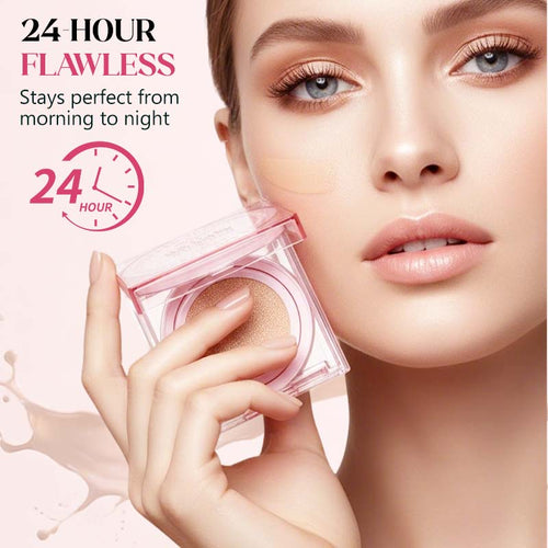 ⏰️Last Day For  £9.99 Only⌛️BUY 2 GET 1 FREE🔥Flawless Coverage Dewy Glow Cushion