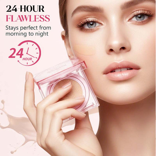 ⏰️Last Day For  £9.99 Only⌛️BUY 2 GET 1 FREE🔥Flawless Coverage Dewy Glow Cushion