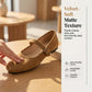 🌸LAST DAY SPECIAL PRICE!!🌸Suede-Finish Mary Jane Ballet Flats with Memory Foam Insole🥿✨