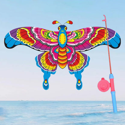 ⏳LAST DAY SALE ONLY ￡11.99!!🔥Handheld Fishing Rod Kite Toy