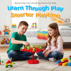 🐸Last Day For  £9.99 Only！！！🐸Balancing Tree Stacking Game for Kid