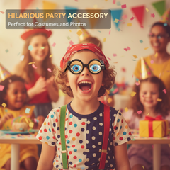 ⏰️Last Day For £8.99 Only⌛️Kids Pull-String Blinking Crazy Glasses