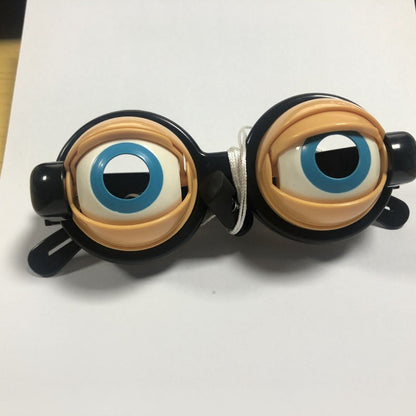 ⏰️Last Day For £8.99 Only⌛️Kids Pull-String Blinking Crazy Glasses