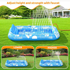 🌸LAST DAY SPECIAL PRICE!!🌸Inflatable Tanning Pool Lounger Float with Pillow