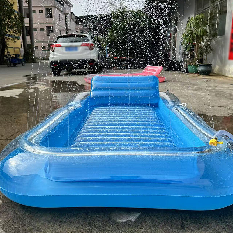 🌸LAST DAY SPECIAL PRICE!!🌸Inflatable Tanning Pool Lounger Float with Pillow