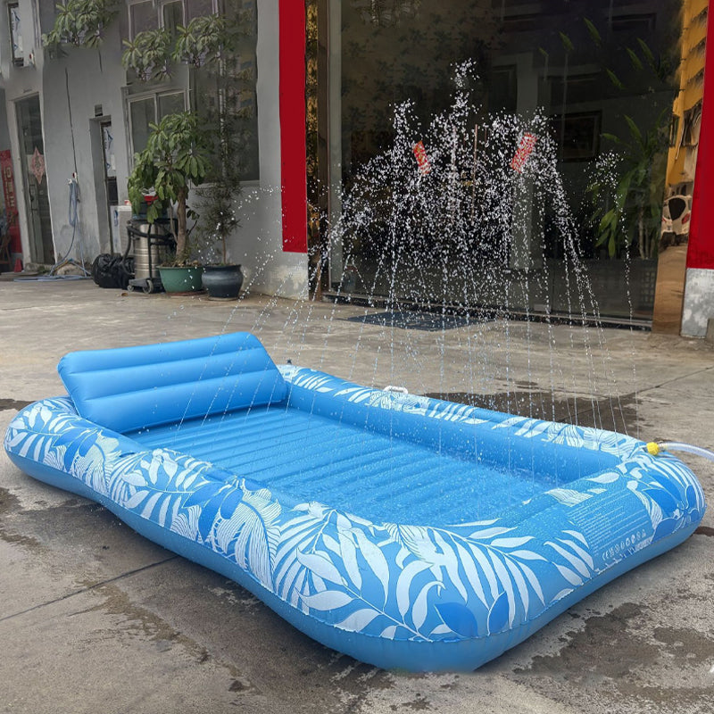 🌸LAST DAY SPECIAL PRICE!!🌸Inflatable Tanning Pool Lounger Float with Pillow