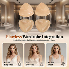 🌸HOT SALE🥳💞50K+ SOLD!💥🖌️Double-Sided Adhesive Bra Inserts