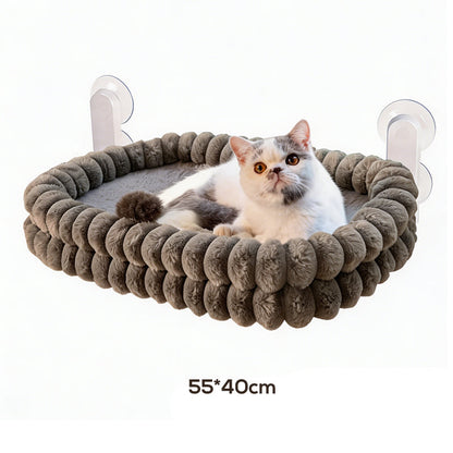 ⏰️Last Day For Free Shipping⌛️Foldable Cat Window Hammock with Suction Cups