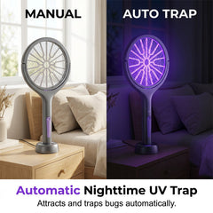 🏆LAST DAY SALE 50% OFF🔥2-in-1 Rechargeable Electric Fly Zapper 🪰⚡ | USB-C, Child-Safe & Quiet – Kills Mosquitoes & Flies Instantly | For UK Homes, Bedrooms & Kitchens 🇬🇧