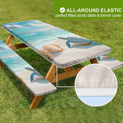 ✨ 50% OFF! 🥳💞50K+ SOLD!💥🖌️Waterproof Picnic Table & Bench Covers