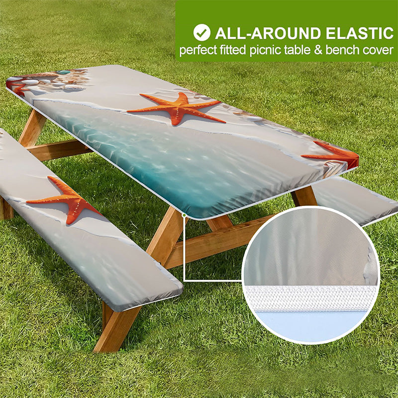 ✨ 50% OFF! 🥳💞50K+ SOLD!💥🖌️Waterproof Picnic Table & Bench Covers