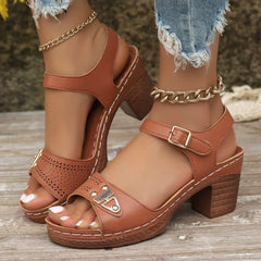 🎁Last Day Promotion 49% OFF🔥Women's Chunky Heel Sandals
