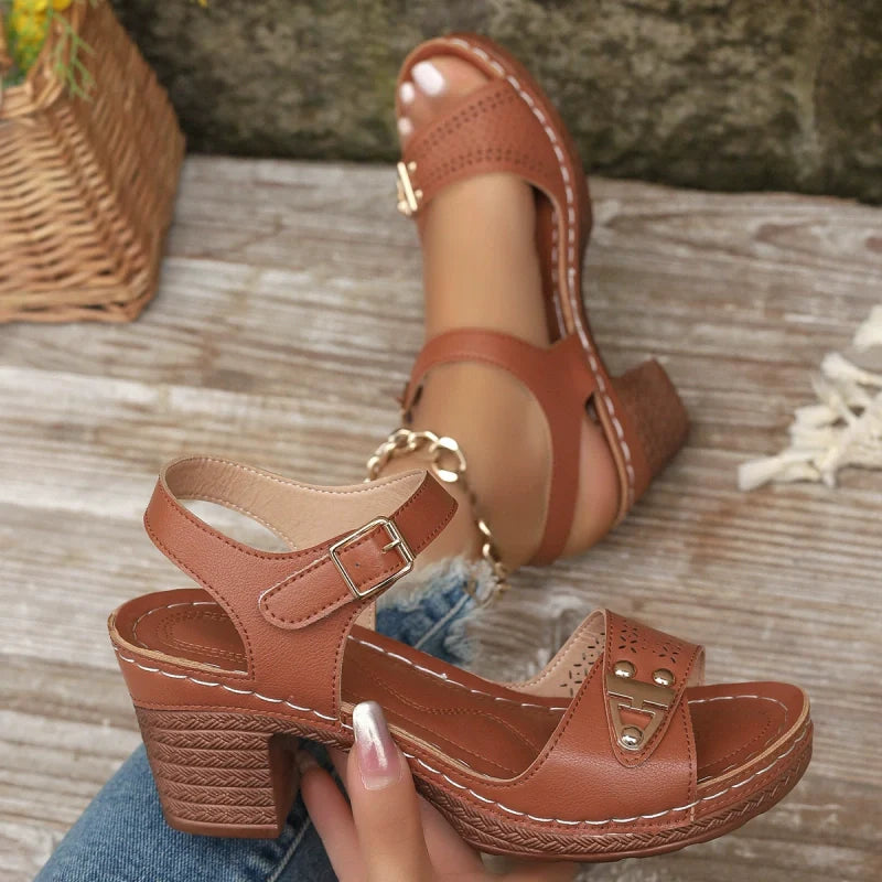 🎁Last Day Promotion 49% OFF🔥Women's Chunky Heel Sandals