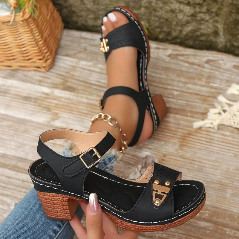 🎁Last Day Promotion 49% OFF🔥Women's Chunky Heel Sandals