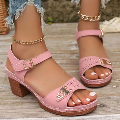 🎁Last Day Promotion 49% OFF🔥Women's Chunky Heel Sandals
