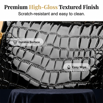🏆LAST DAY SALE 50% OFF🔥Glossy Crocodile Pattern Women's Handbag