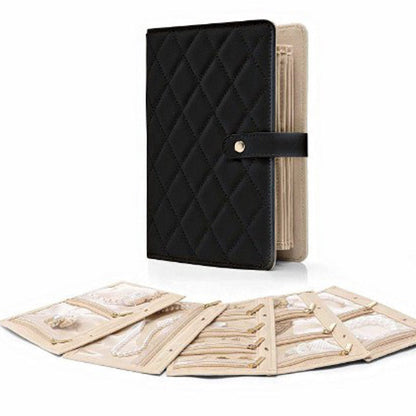 😍2026 NEW SALE-49% OFF😍Elegant Portable Checkered Jewelry Storage Bag