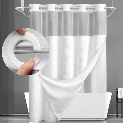 🎁Last Day Promotion 49% OFF🔥Waffle Pattern Shower Curtain