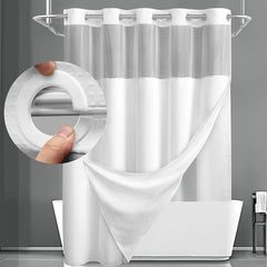 🎁Last Day Promotion 49% OFF🔥Waffle Pattern Shower Curtain