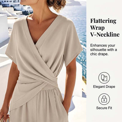 🌸LAST DAY SPECIAL PRICE!!🌸Elegant Solid Color Two-Piece Set