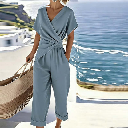 🌸LAST DAY SPECIAL PRICE!!🌸Elegant Solid Color Two-Piece Set