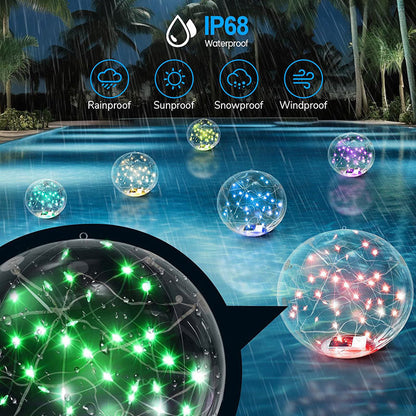 😍2026 NEW SALE 49% OFF😍Solar Floating Pool Lights