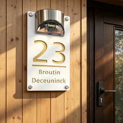🎁Last Day Promotion 49% OFF🔥Solar Powered LED House Number Light