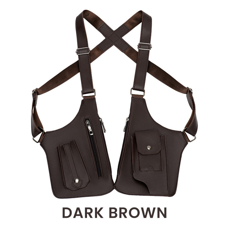😍2026 NEW SALE-49% OFF😍Anti-Theft Multi-Pocket Double-shoulder Tactical Bag