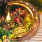 💥Last Day Special Sale 49% OFF🐦Solar Fairy Moon Garden Stake Light