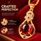 🌸LAST DAY SPECIAL PRICE!!🌸Elegant Four-Leaf Clover Teardrop Necklace