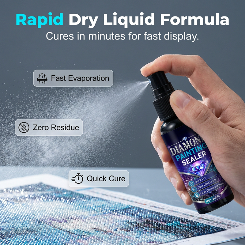💥Last Day Special Sale 49% OFF👚Diamond Painting Sealer Spray