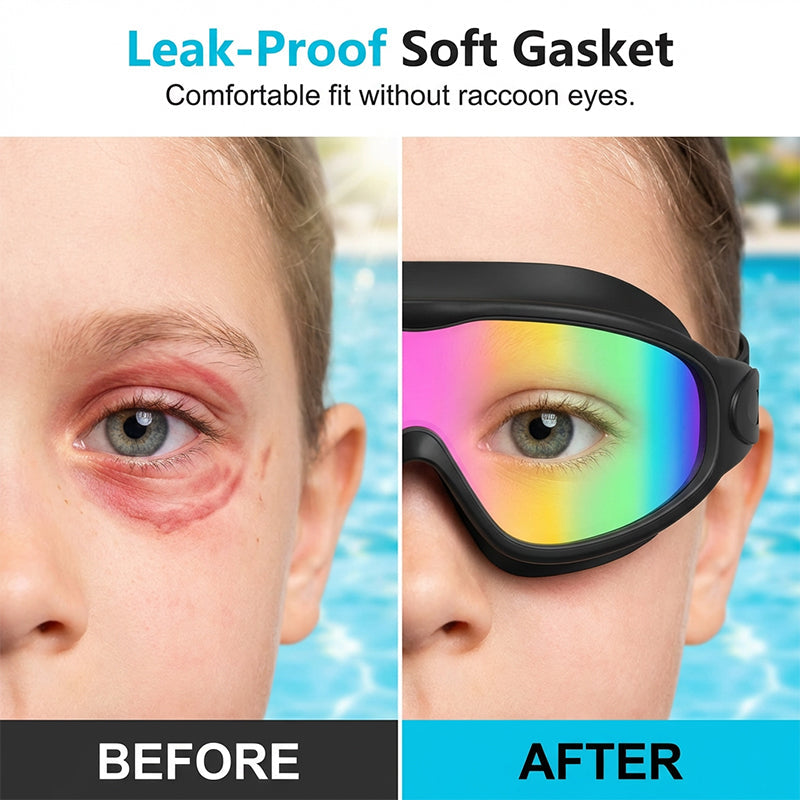 😍2026 NEW SALE-49% OFF😍Anti-Fog Swimming Goggles with Earplugs & Nose Clip