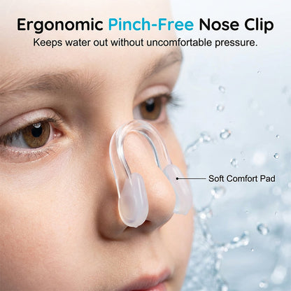 😍2026 NEW SALE-49% OFF😍Anti-Fog Swimming Goggles with Earplugs & Nose Clip