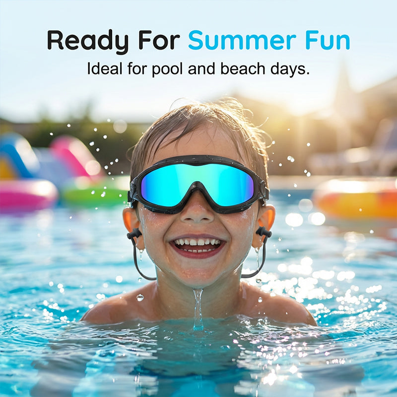 😍2026 NEW SALE-49% OFF😍Anti-Fog Swimming Goggles with Earplugs & Nose Clip